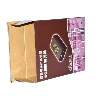 Hot sale custom printed two tuck end corrugated cardboard box