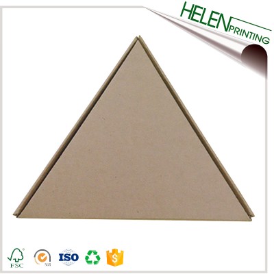 Custom cheap cardboard packaging printing triangle pizza box