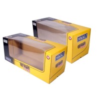 Custom hot sales paper corrugated cardboard gift boxes with clear window